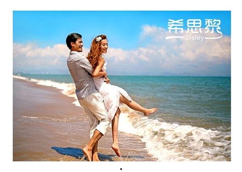 爆料最新三亚婚纱照图片,捕捉甜蜜瞬间